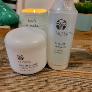 Nu skin face lift activator and powder. New